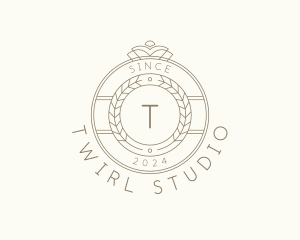 Upscale Crown Boutique logo design