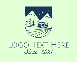 Scene - Blue Mountain Outdoor logo design