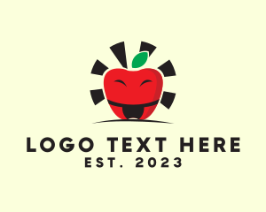 Sumo - Sumo Apple Fruit logo design