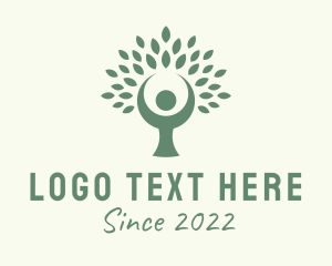 Environmentalist - Environmentalist Human Tree logo design