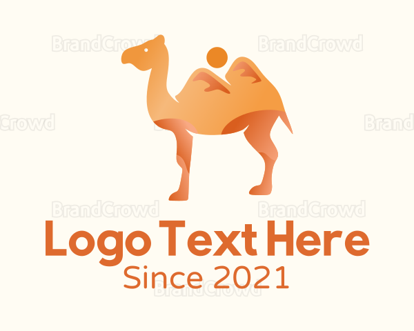 Desert Dunes Camel Logo