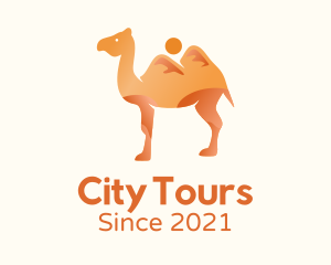 Sightseeing - Desert Dunes Camel logo design