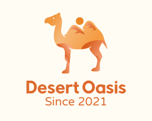 Desert Dunes Camel logo design