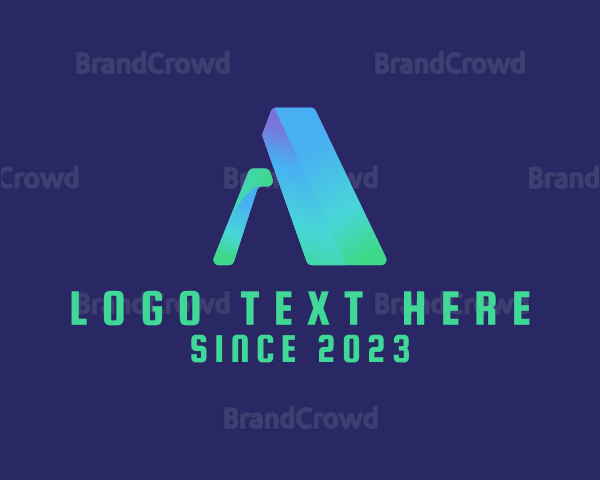 Generic Modern Letter A Business Logo