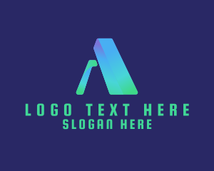 Generic Modern Letter A Business Logo