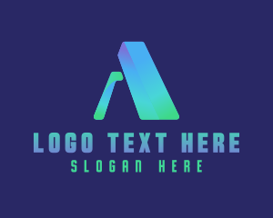 Generic Modern Letter A Business logo design