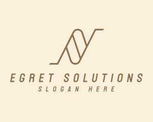 Legal Firm Letter N logo design