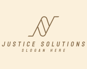 Judicial - Legal Firm Letter N logo design