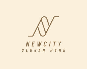 Legal Firm Letter N logo design