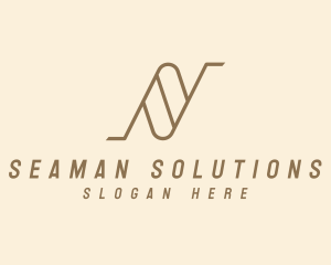 Legal Firm Letter N logo design