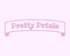 Girly - Pink Girly Banner logo design