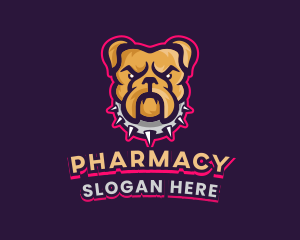 Bulldog Collar Gaming logo design