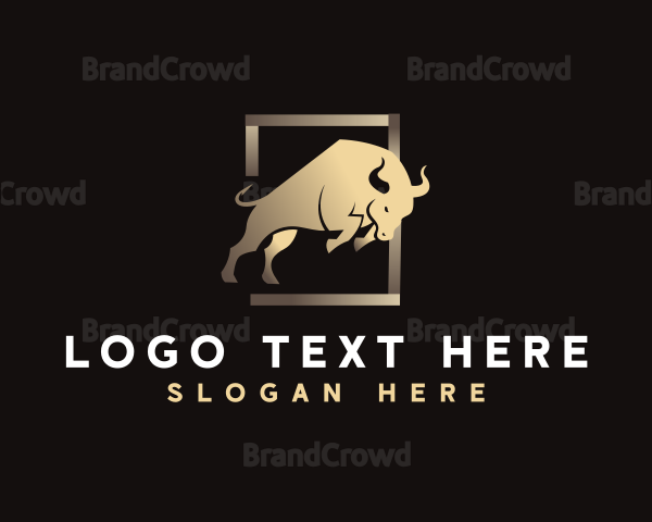 Premium Bull Animal Logo