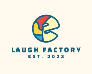 Comedy - Colorful Letter E logo design