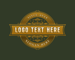 Luxury Vintage Ornament Logo