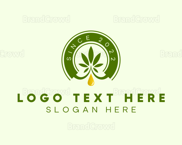 Cannabis Plant Oil Extract Logo