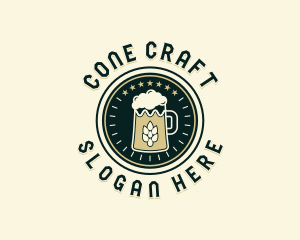 Craft Beer Brewing logo design