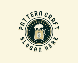 Craft Beer Brewing logo design