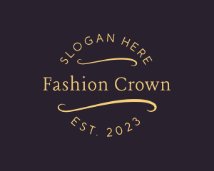 Elegant Fashion Business logo design