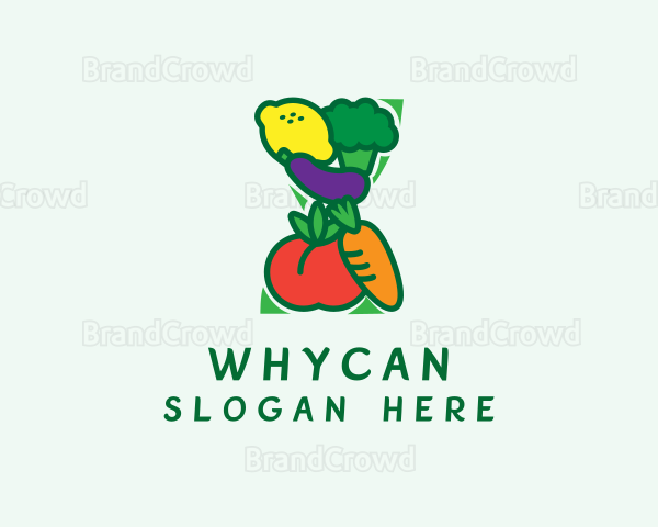 Organic Fruit Veggies Logo