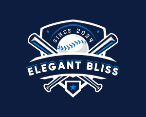 Sport Baseball Shield Logo