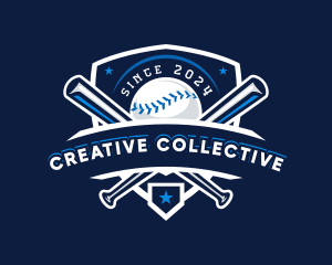 Sport Baseball Shield logo design