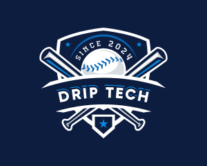 Sport Baseball Shield logo design