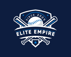 Sport Baseball Shield logo design