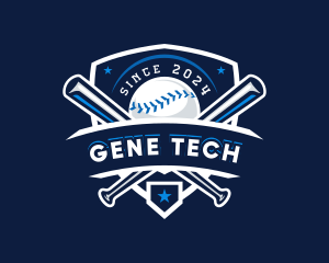 Sport Baseball Shield logo design