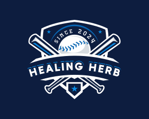 Sport Baseball Shield logo design