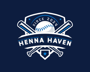 Sport Baseball Shield logo design