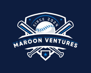 Sport Baseball Shield logo design