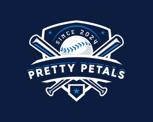 Sport Baseball Shield logo design