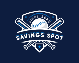 Sport Baseball Shield logo design