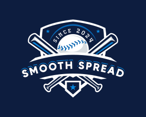 Sport Baseball Shield logo design