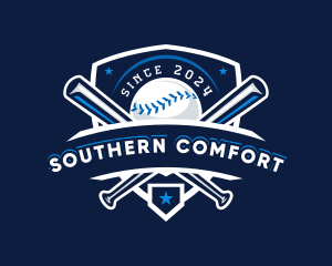 Sport Baseball Shield logo design