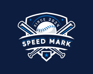 Sport Baseball Shield logo design