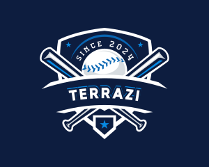 Sport Baseball Shield logo design