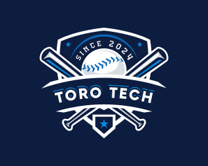 Sport Baseball Shield logo design