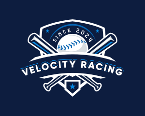 Sport Baseball Shield logo design