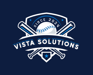 Sport Baseball Shield logo design