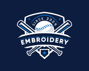 Sport Baseball Shield logo design