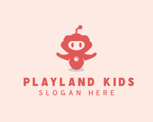 Kids Toy Robot  logo design