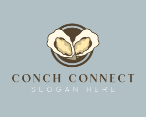 Conch - Seafood Restaurant Oyster logo design