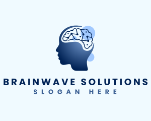 Neuroscience - Psychology Mind Brain logo design