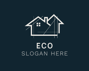 Structure - Architecture House Contractor logo design