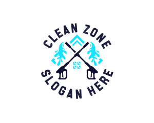 Sanitary - Sanitary Wash Cleaning logo design