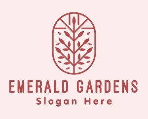 Autumn Natural Plant logo design