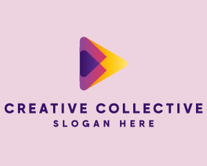 Creative Media Player logo design