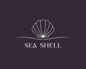 Shell Clam Scallop logo design